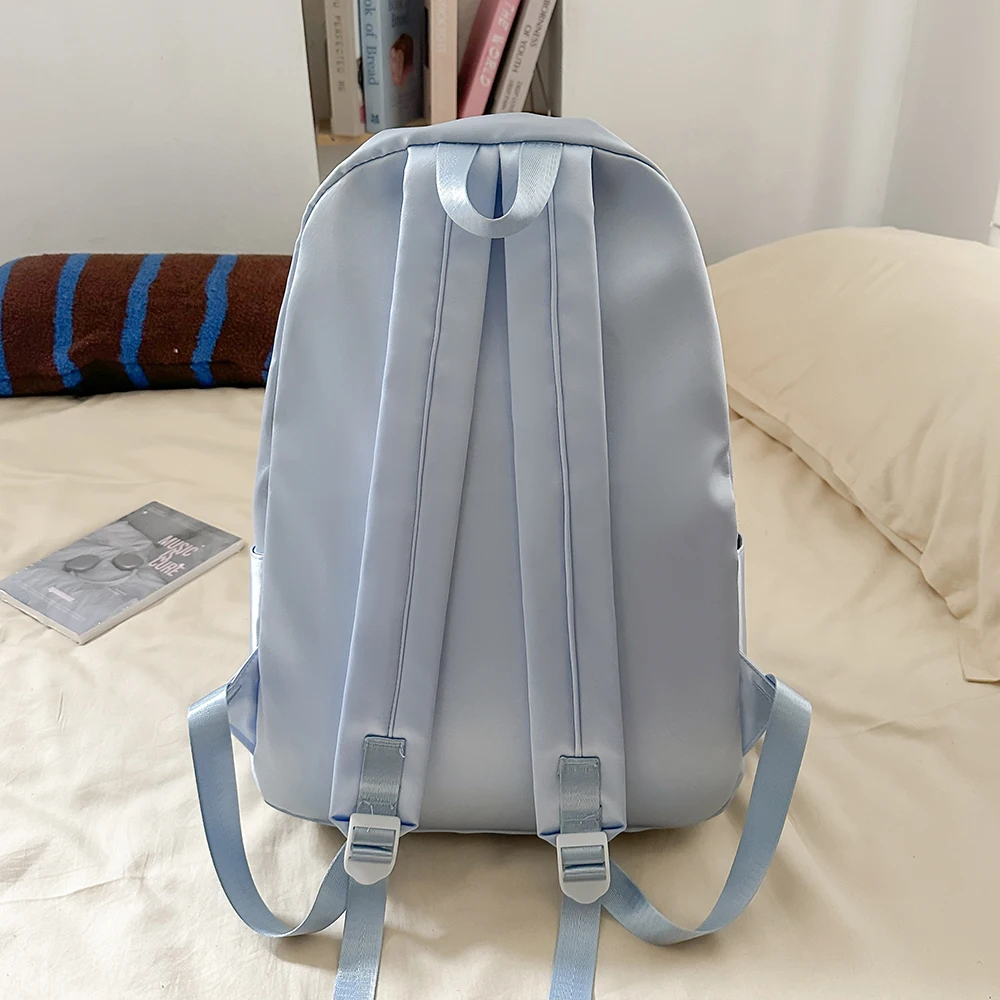 Backpack for Elementary School Students, Large Capacity, Versatile, Everyday Use, Stylish, Niche, Simple Backpack for Girls