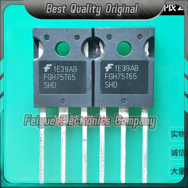 5PCS-20PCS  FGH75T65 FGH75T65SHD  IGBT 75A 650V TO-247 Best Quality Imported Original