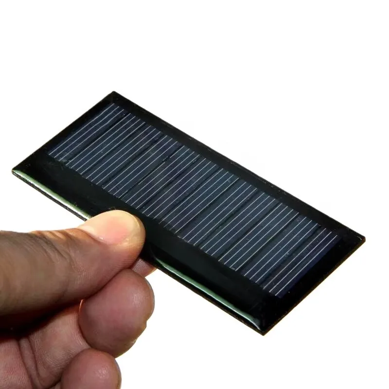 Sel Surya Mini 0.3W 5.5V 54mA Modul Melambung Panel Surya Polikristalin DIY Lampu LED Surya dan Mainan Surya 86*38*3MM 10 Buah