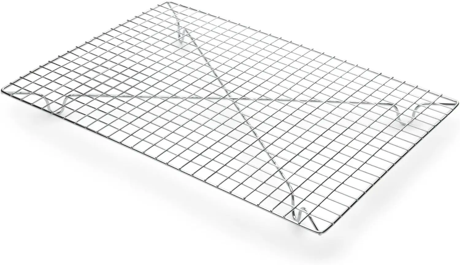 

Прямоугольная решетка для охлаждения, хромированная сталь, 10x14 дюймов, для выпечки и приготовления пищи