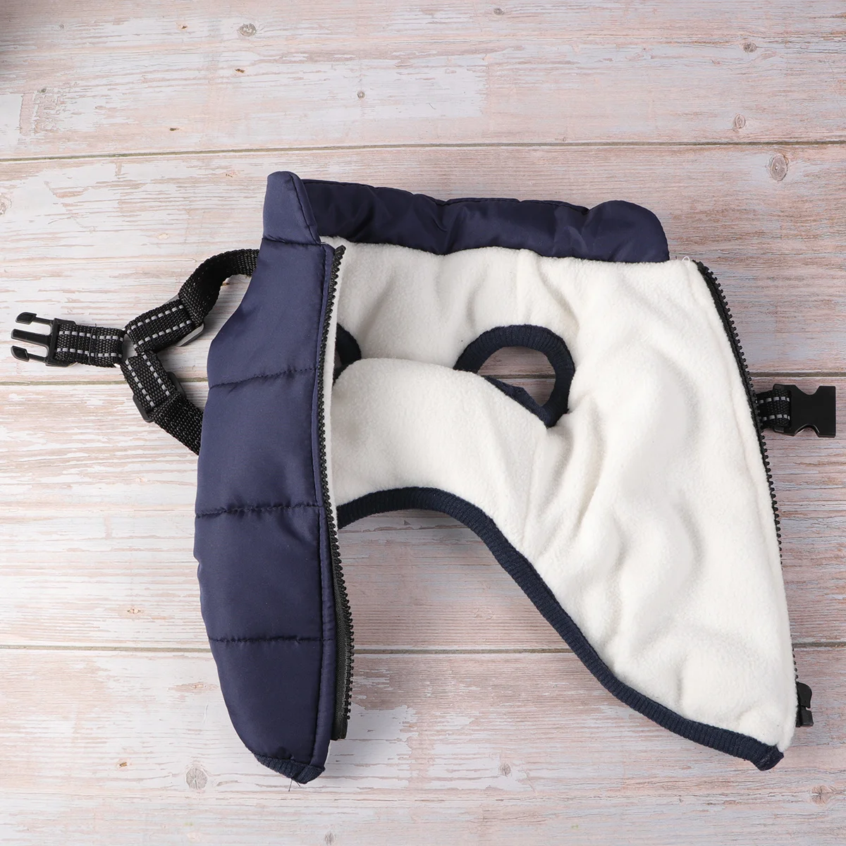 

Pet Cotton Waistcoat Dog Vest Purplish Blue Size 2xl Warm Fashion Pet Winter Clothes Durable for Special Occasion Photos