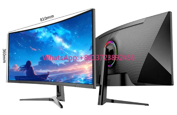 27-Inch 4K Ultra Wide Desktop Gaming Monitor 144Hz 3840*2160 Resolution Computer ScreenDisplay