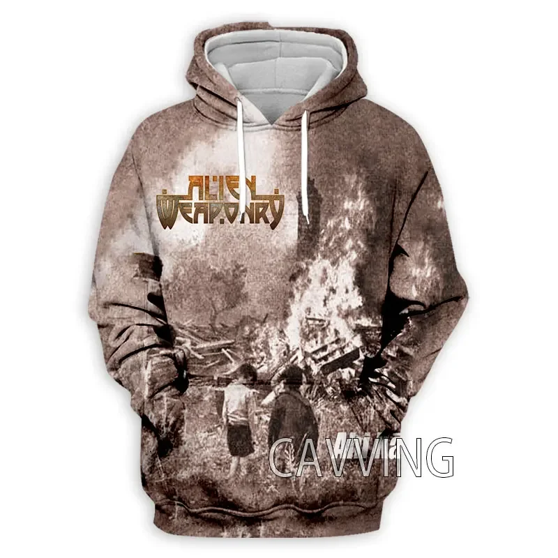 New Fashion ALIEN WEAPONRY  Band  3D Printed Clothes Streetwear Men Hoodies Sweatshirt Fashion  Hooded Long Sleeve Pullover Tops