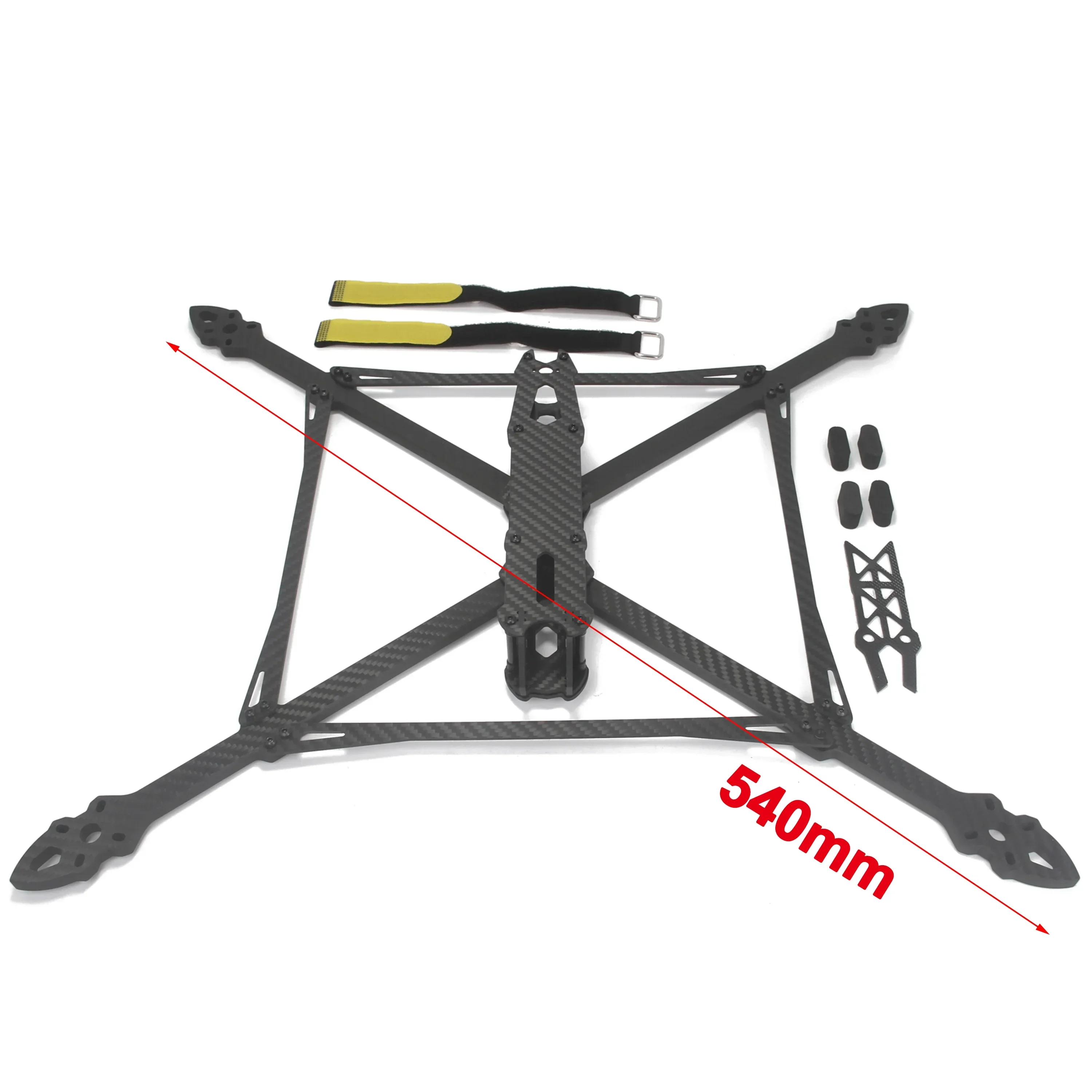 Mark4 v2 13 polegadas 540mm fpv racing drone kit de estrutura de fibra de carbono com braço de 8mm para avião freestyle rc quadcopter traverser peças diy