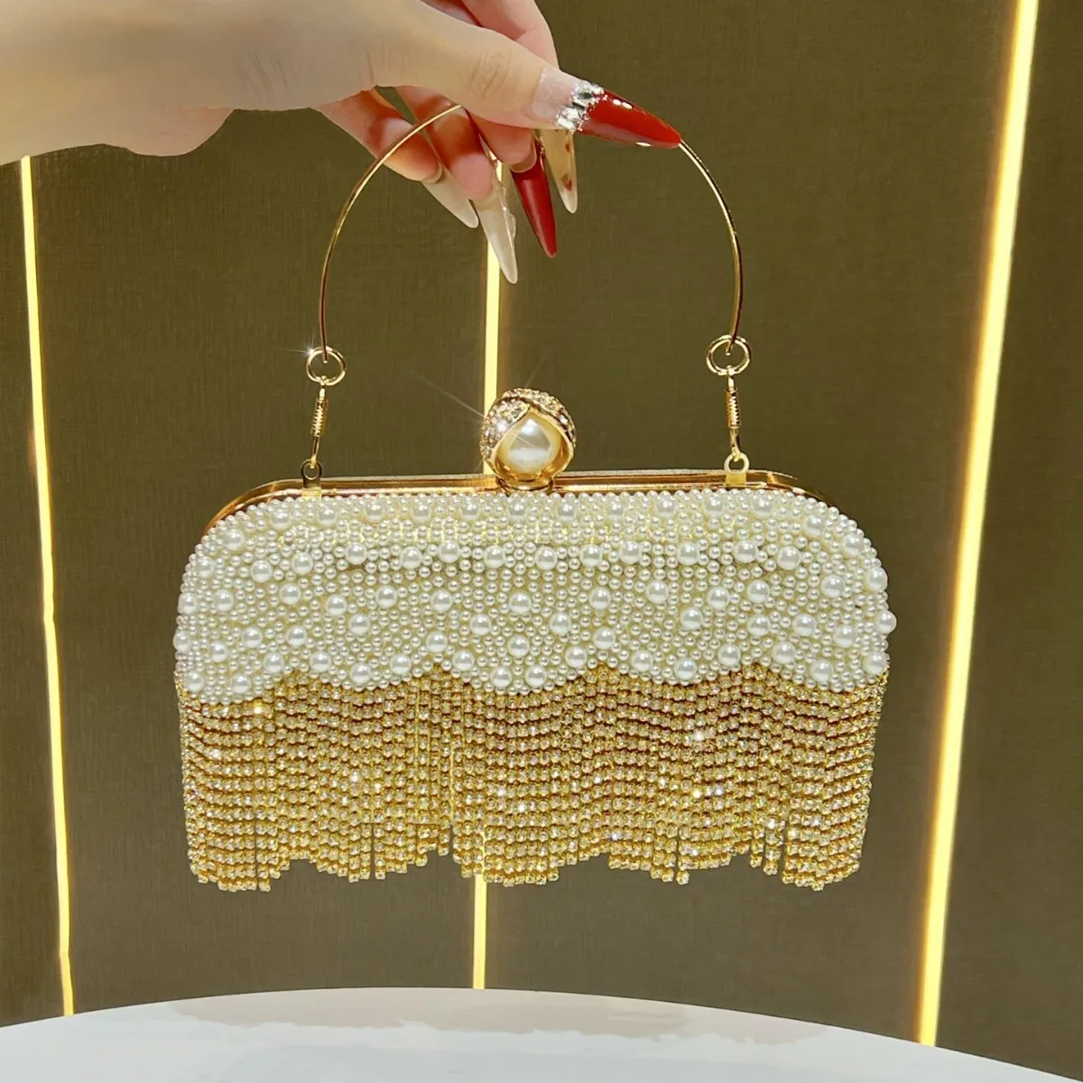

Женская новая сверкающая банкетная сумка с кисточками, сумка Socialite, высококачественные вечерние сумки, сумки для свадебного платья невесты и подружки невесты