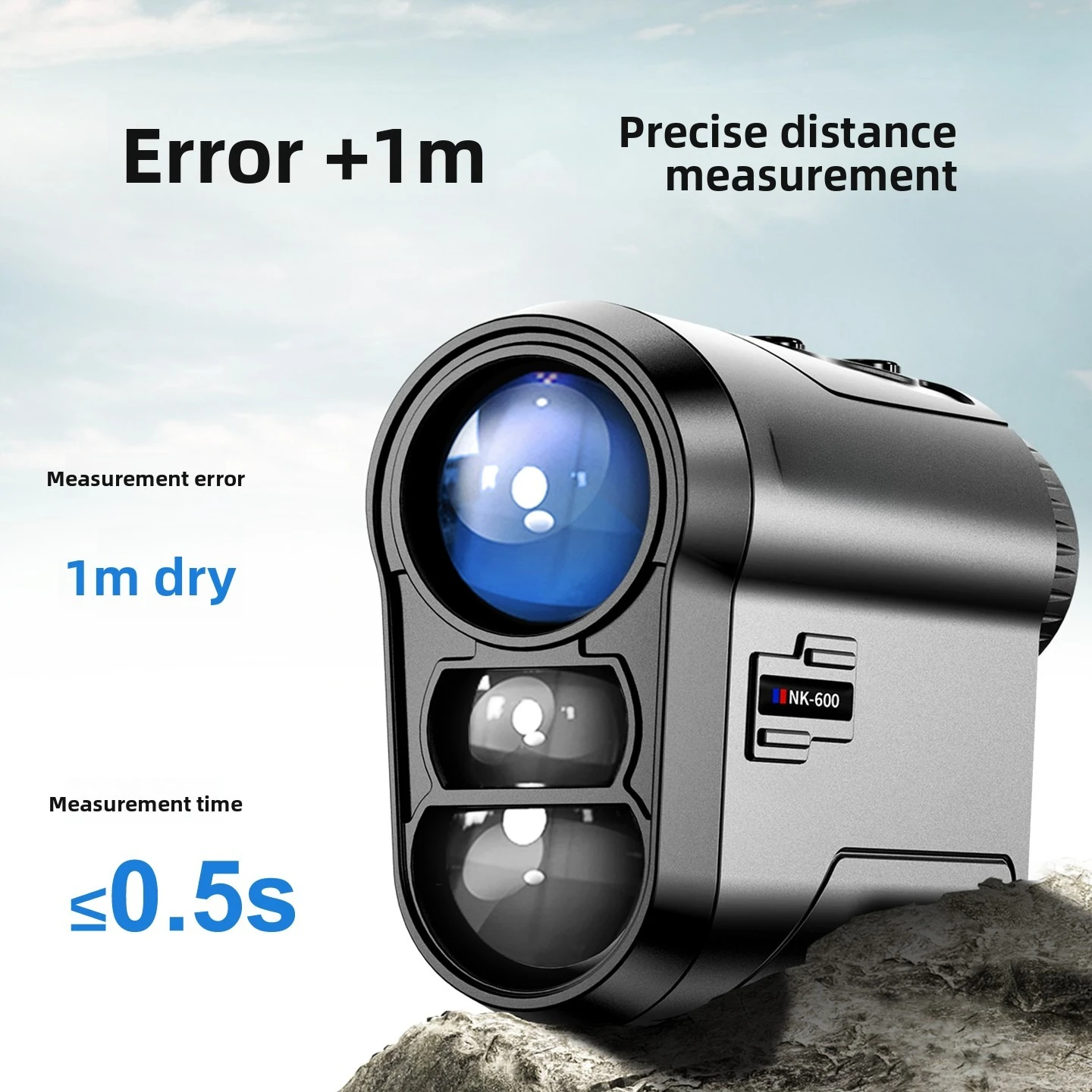 Laser rangefinder telescope high-precision handheld distance measurement infrared electronic ruler outdoor