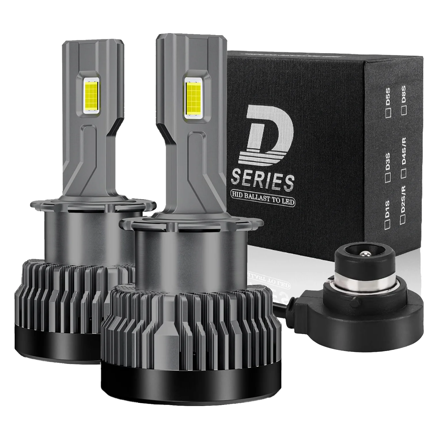 2PCS D2S D4S LED Headlight HID D1S D3S D8S LED Headlamp D2R D4R