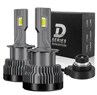 2 uds D2S D4S faro LED HID D1S D3S D8S faro LED D2R D4R bombilla 30000LM luz de xenón para coche lámpara Turbo Canbus 6000K Plug & Play