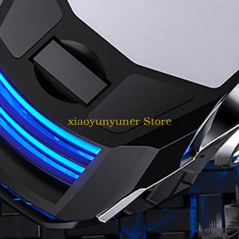 P9JB Tikus Permainan Mekanik Nirkabel Mouse Silent Rechargeable untuk Game Komputer