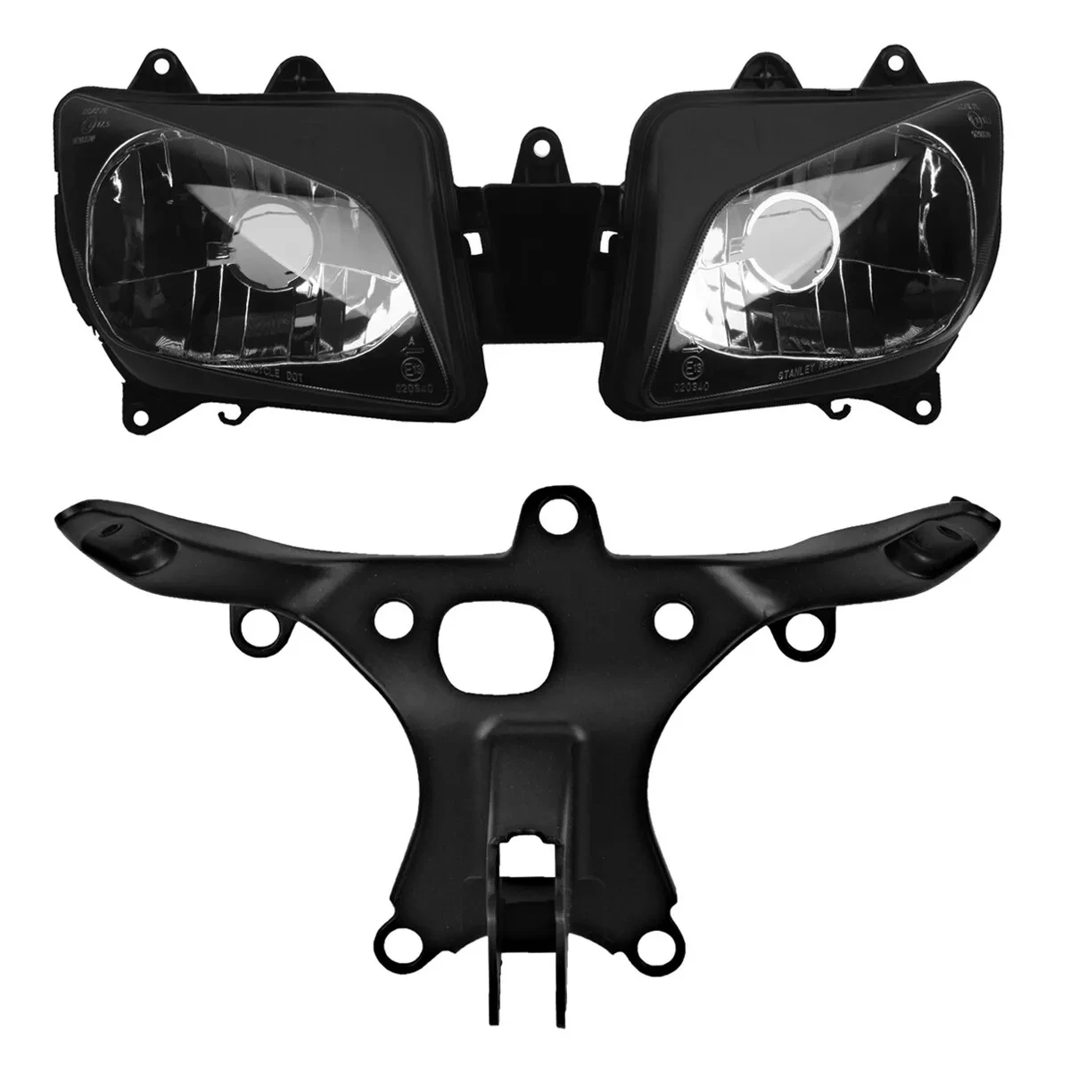 

Headlight Assembly & Upper Fairing Stay Bracket Fit For Yamaha YZF R1 1998 1999 Motorcycle