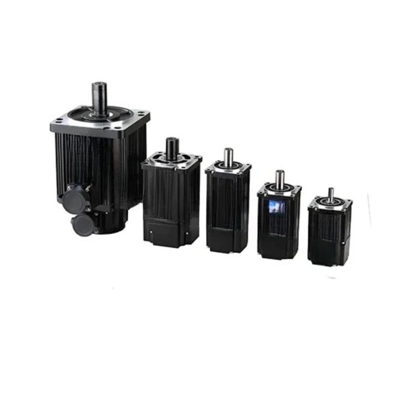 Servo motor DC 24V/48V with low voltage operation and accurate magnetic encoder feedback