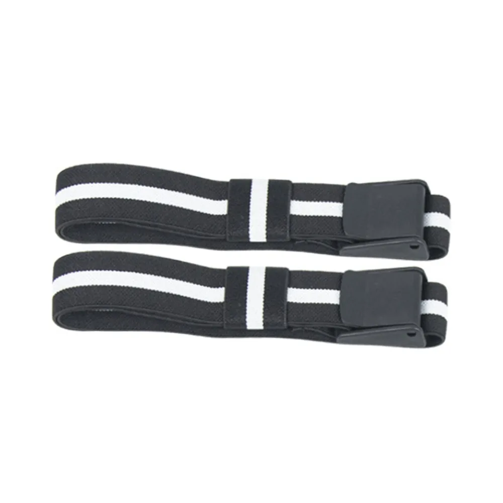 2pcs Adjustable Occlusion Training Bands Quick-Release Elastic Extra Wide Straps BFR Booty Bands Quality Fabric 3mm