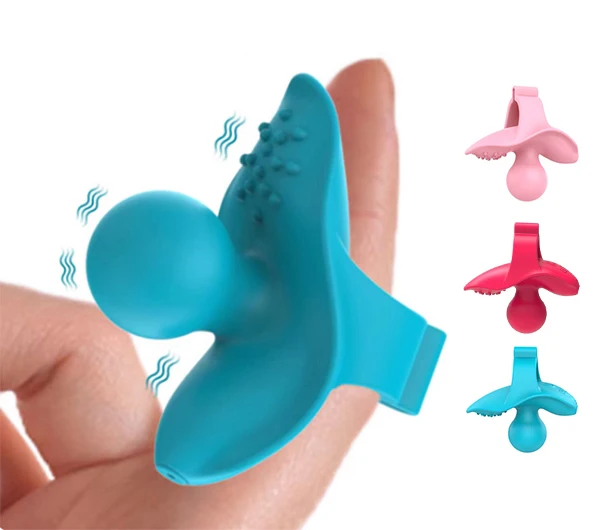 Wiederaufladbarer 12-Modi-Fingervibrator, Klitoris-Massage, G-Punkt-Stimulation, Vibrator, Ei, Masturbation, erwachsenes Sexspielzeug für Frauen ab 18 Jahren