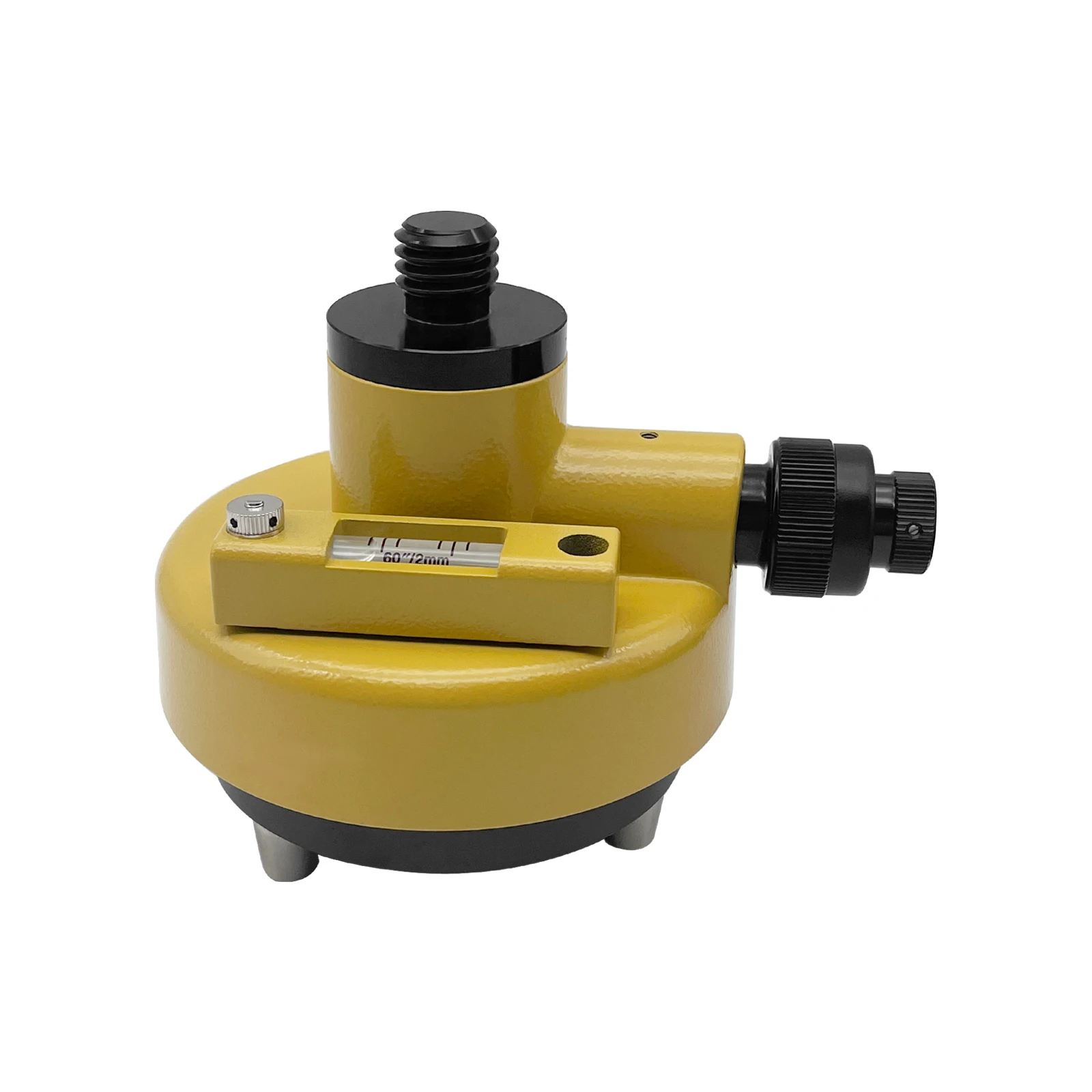 

Yellow Rotating Adapter For Prisms GPS Surveying With Optical Plummet 5/8"x11 Mount