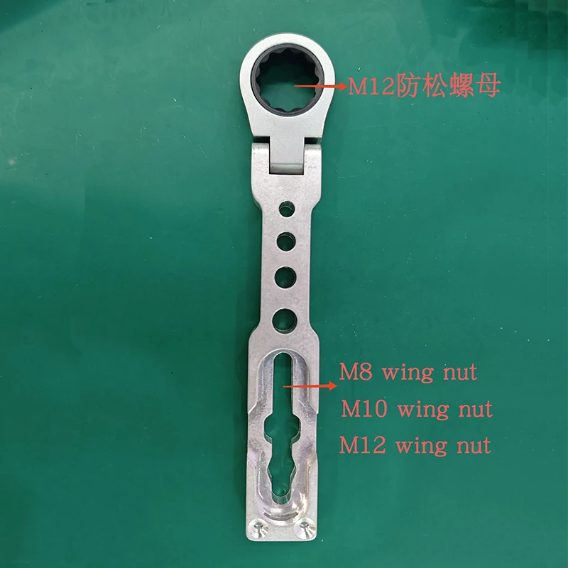 

Multifunctional Stage Light Hook Wrench Mini Portable Easy Carry Lightweight Wrench For Wing Nuts Rigger Wrench Tool Multiple Us