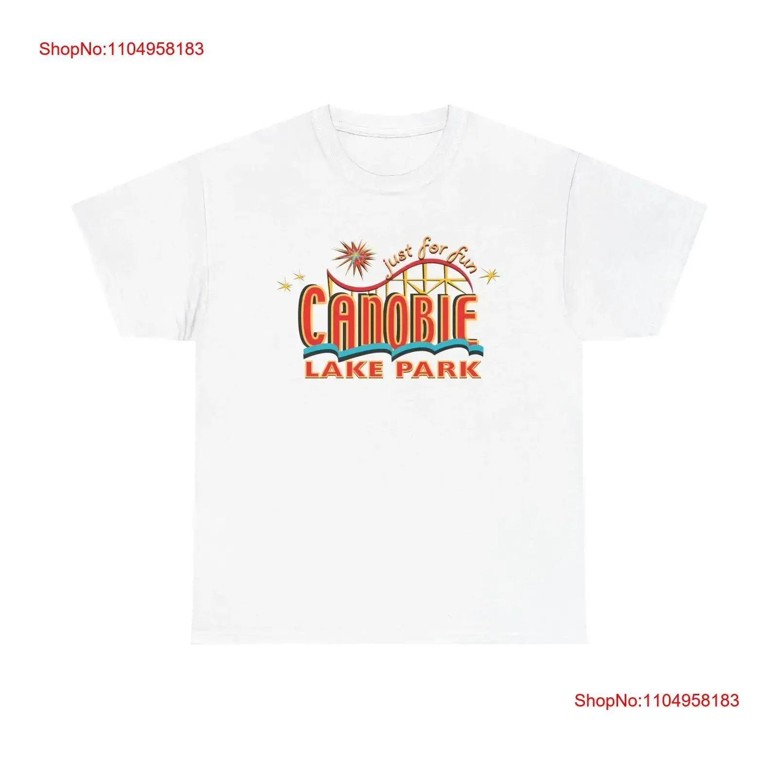 

Canobie Lake Park T Shirt New Hampshire The Merch Heavy Cotton vintage Washed designer clothes Soft Top For Everyday Wear