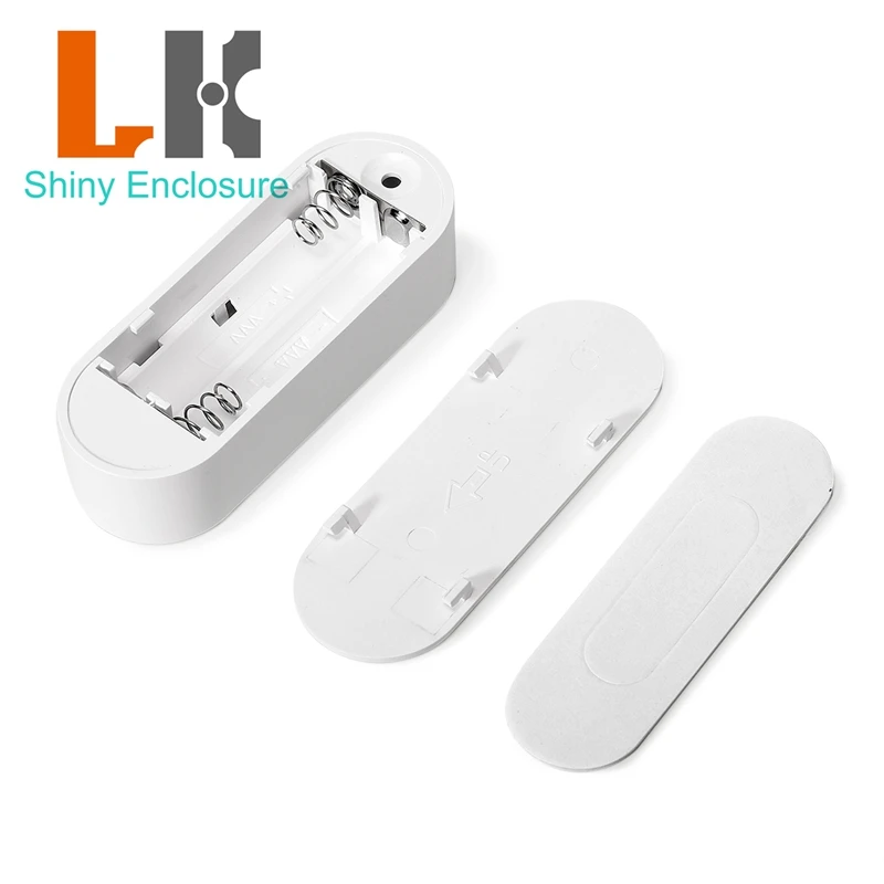 

72x26x19mm ABS Plastic Enclosure for Smart Vibration Detection Sensor Small 2xAAA Battery Powered Sensor Control Box