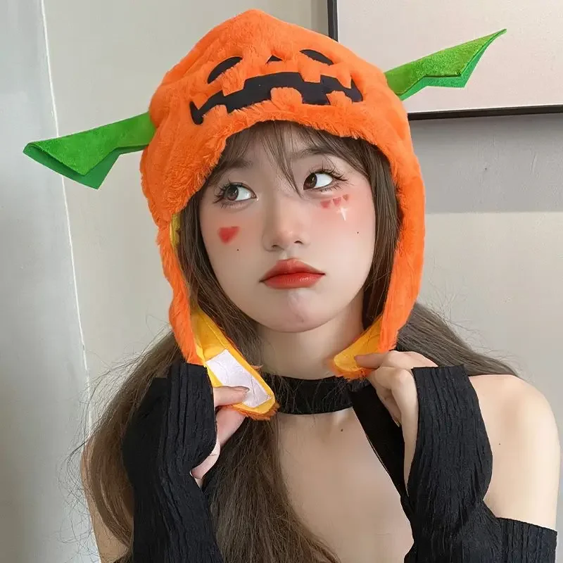 

Шапки для Хэллоуина, забавные плюшевые головные уборы для взрослых, креативные шапки с Рождеством, реквизит для косплея, украшение для фото, праздничные подарки, новинка