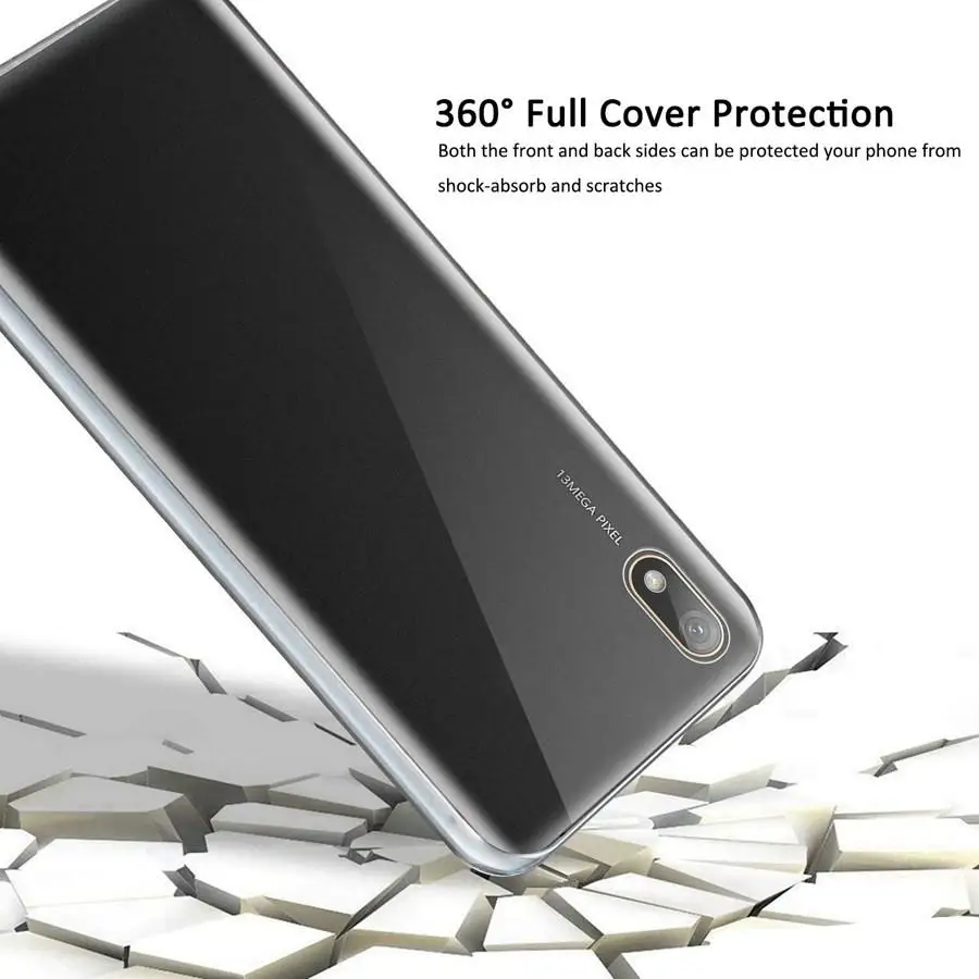 360 Full Body Protector Case dla Huawei P20 P30 P40 Lite Mate 10 20 Lite Pro Honor 8x 9x P Smart 2019 2020 2021 Clear Phone Cove