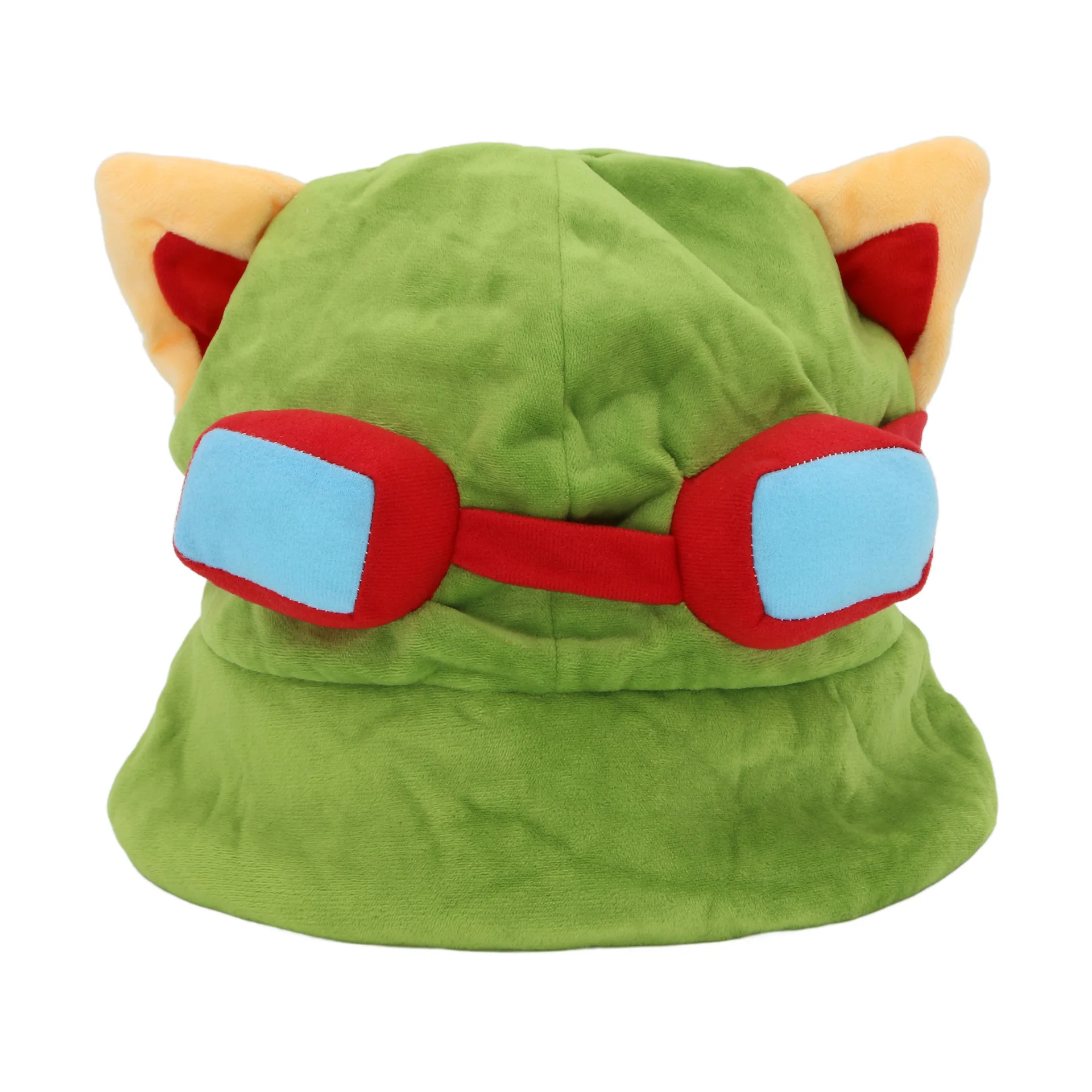 Rammus & Teemo Gorro de cosplay de felpa para adultos y niños: lindo gorro cálido de invierno, gorro de personaje de juego