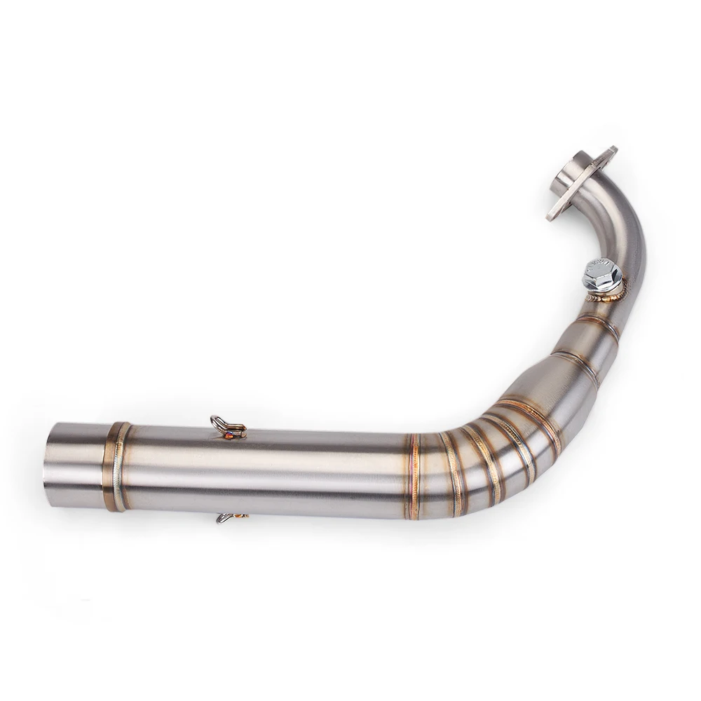 

CapeseFront Link Pipe Exhaust Muffler Complete Styem 51MM Motorcycle Exhaust Silencer For Cygnus GRYPHUS 4v