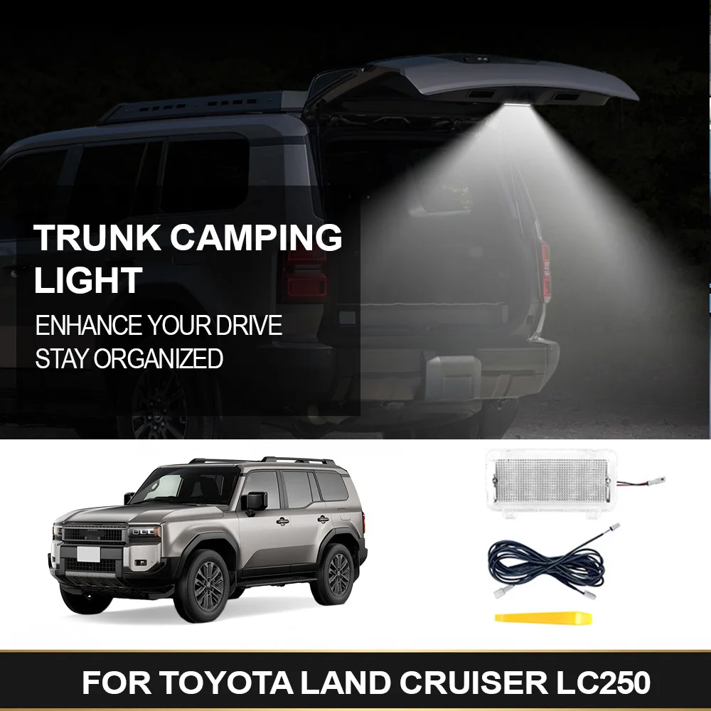 

FOR TOYOTA LAND CRUISER LC250 Trunk camping light domineering trunk lighting modification special