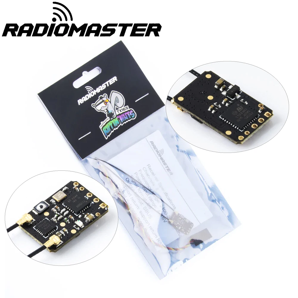 Radiomaster R81 R84 R86 R86C R88 V2 4.5-6V 2.4Ghz 4Ch/6Ch/8Ch Receiver SBUS RSSI V2.0 For FRSKY D8 D16 TX16S SE RC FPV Drones