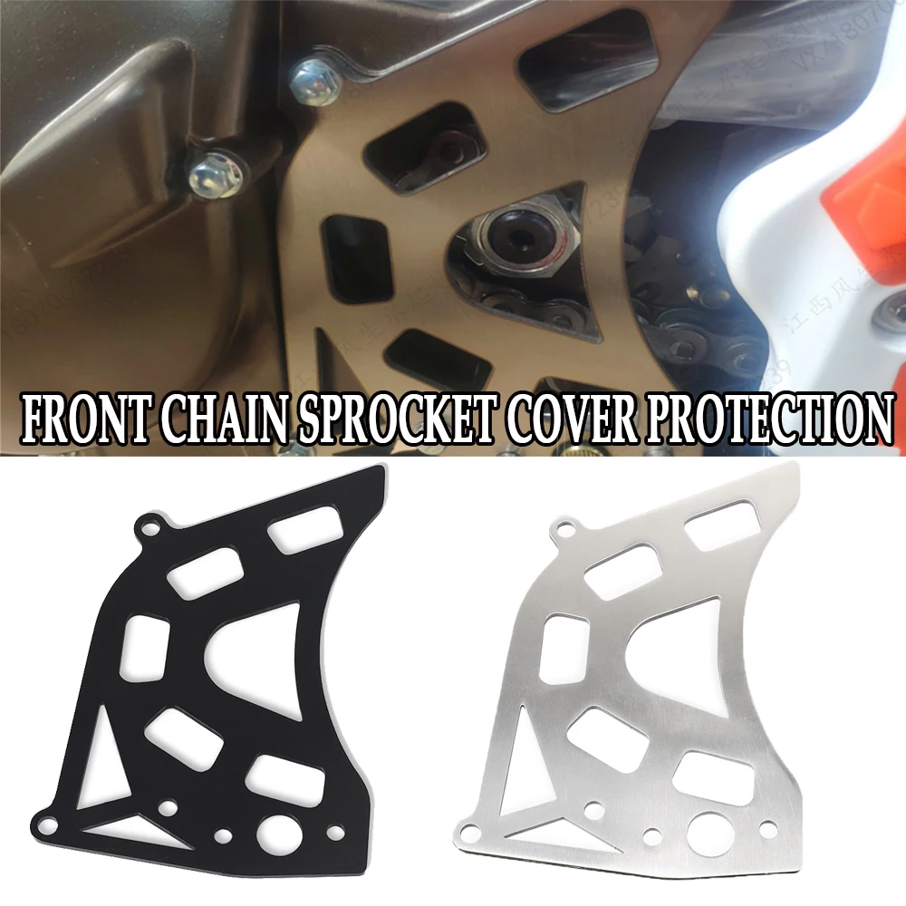 

CNC Alumiunm Front Chain Sprocket Cover Protection For Loncin MT250 Kayo KT250 Hengjian 2 stroke DT230 New Motorcycle Dirt bike