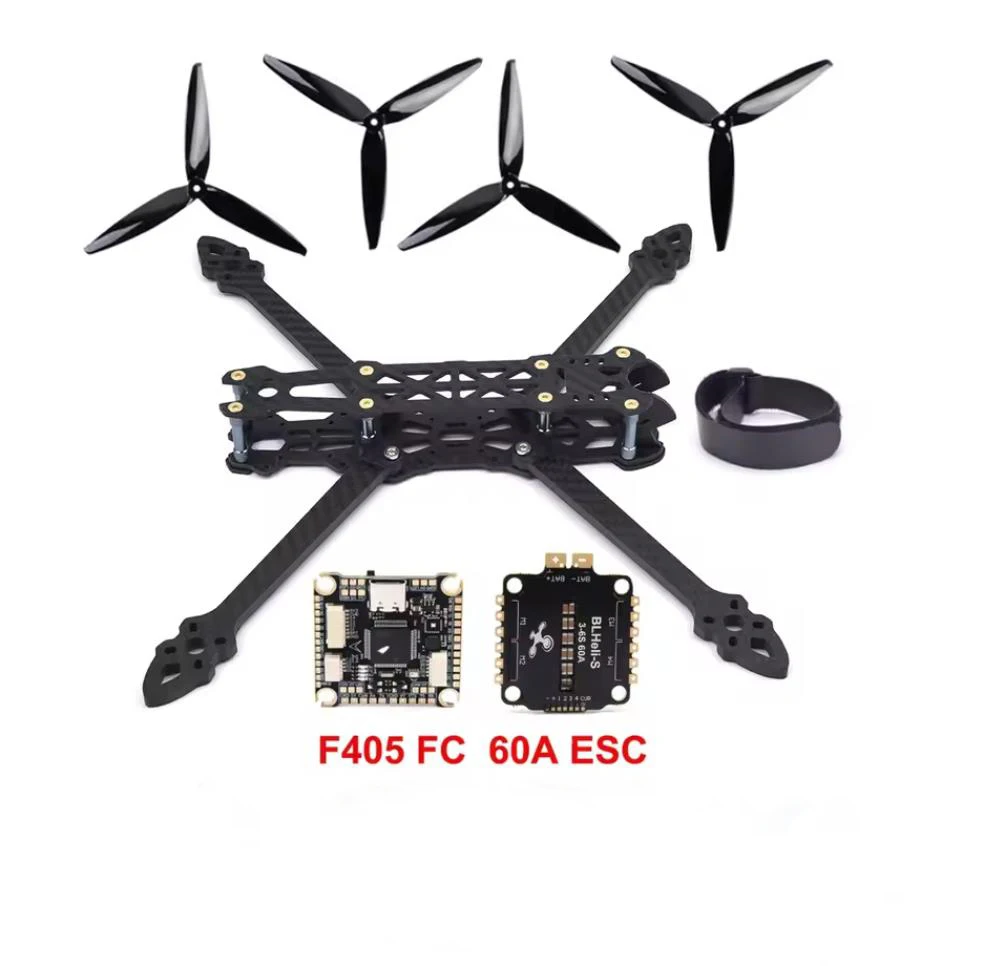 

Mark4 7inch 295mm Carbon Fiber Frame F4 F405 V3 Flight Controller 20×20 60A ESC For RC FPV 7" Long Range Drone Quadcopter
