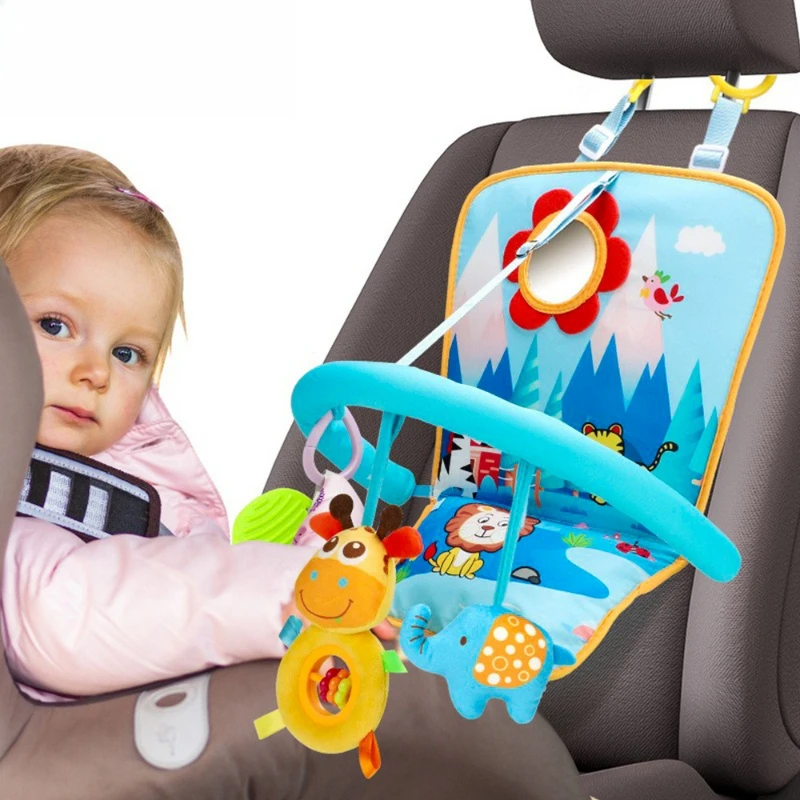 ベビーカー用吊り下げ式ガラガラ、感覚玩具、早期アクティビティセンター、ベビーカーシート用おもちゃ、キックプレイペンダントおもちゃ、幼児向けギフト
