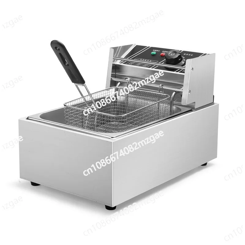 

Stainless steel electric fryer, fried net, fried basket, fryer, fried chicken skewers, commercial electric fryer