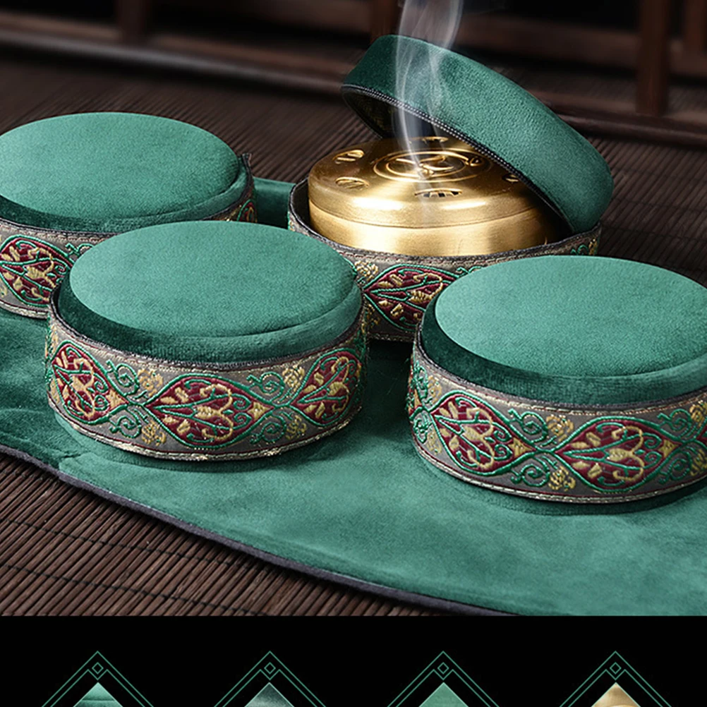 

1 set 1 Set Of Moxibustion Box Green Portable Smokeless Moxa Container For Neck Massages Lightweight Durable Heat Resistant Moxa