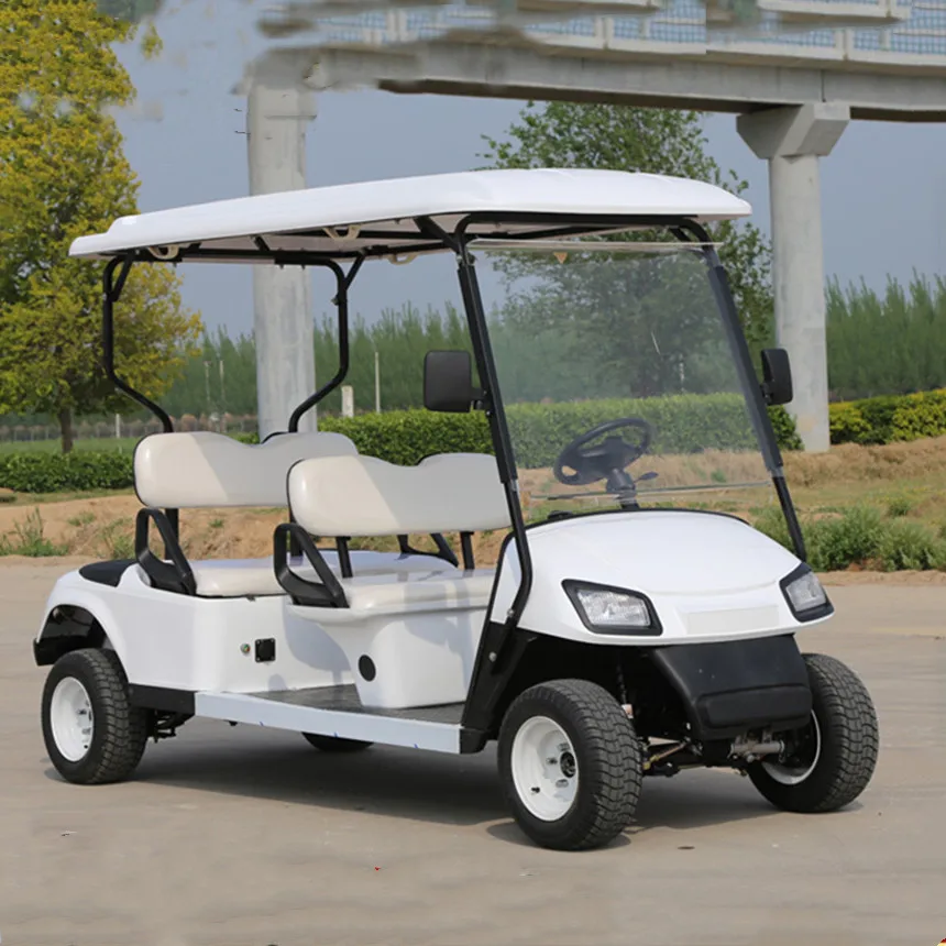 Brand New 72V Electric Golf Cart for adults Stable Quality Long Durability Golf Cart 4+2 Seats 48/60/72V Golf Cart Electric