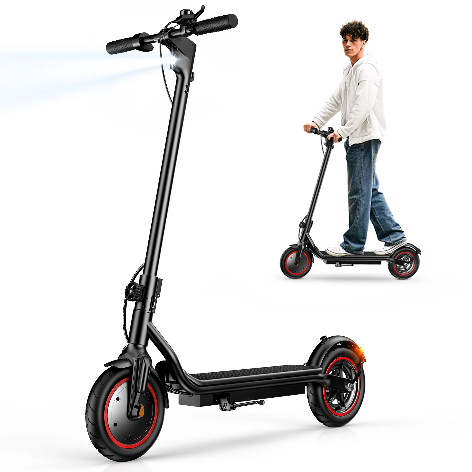 W5/W3 City Elektrische Scooter 8,5 Inch Band 350W 36V7.8Ah Max Snelheid 30km/u Bereik 24-34km Dubbele Rem Met APP Elektrische Scooters