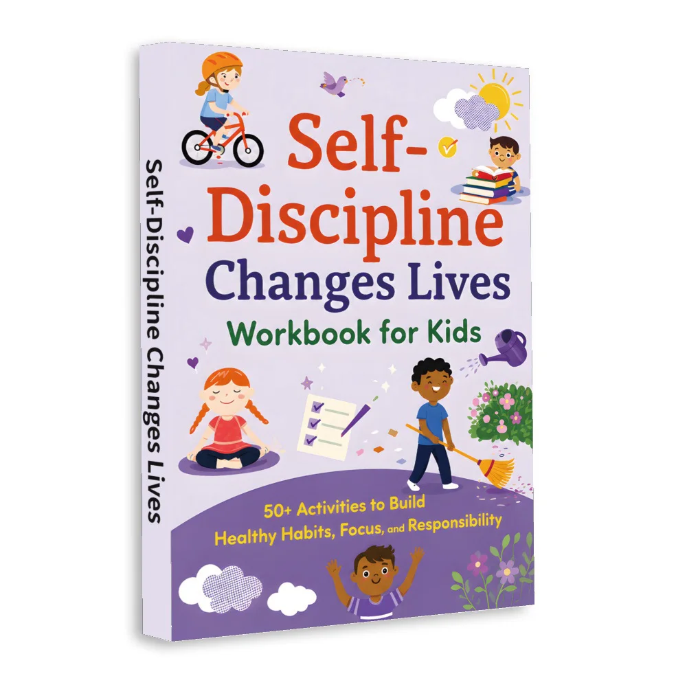 Self-Discipline Changes Lives for Children, 50+ Self-Discipline Activities for Building Healthy Habits, Focus, Responsibility