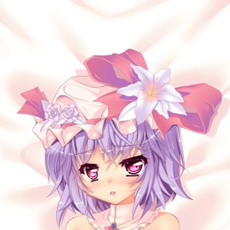 Dakimakura Anime Remilia Scarlet Double-sided Print 2WAY Tricot Life-size Body Pillow Cover Pillowcase Custom print