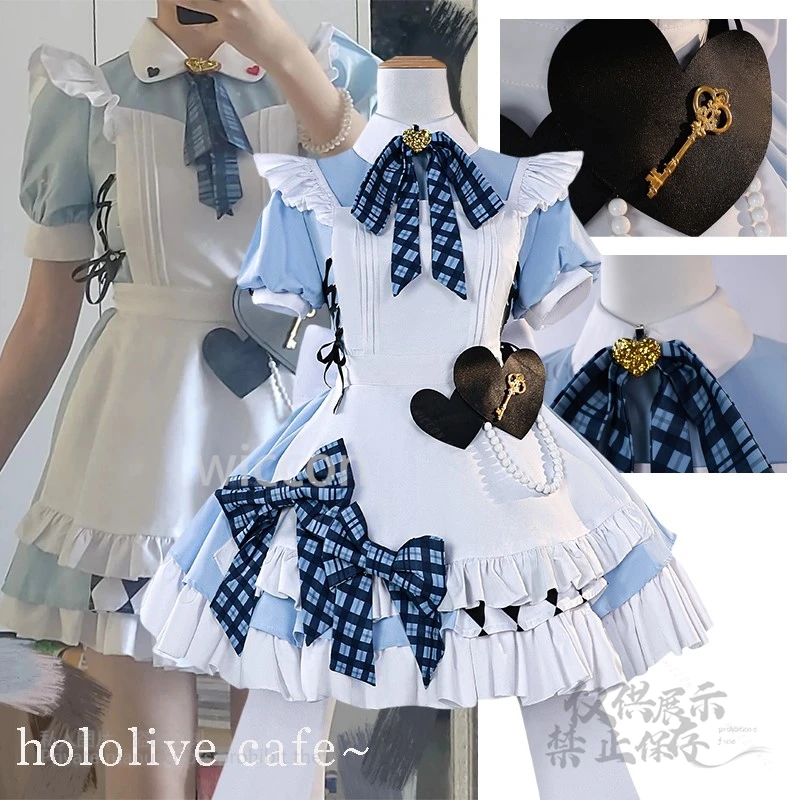 

Anime Love Cosplay Live Gigo Cafee Kousaka Honoka Minami Kotori Sonoda Y2K Maid Fancy Dress Outfits Cosplay Costume Customized