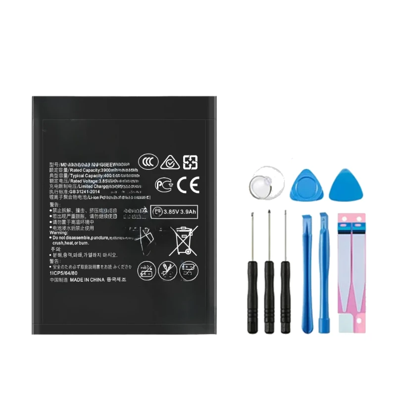 3.82V 4000mAh HB466483EEW Battery Cell For Huawei For Nova 7 SE For For Honor 30 30S For Honor30 Pro 30 Pro+ Batteries + Tools