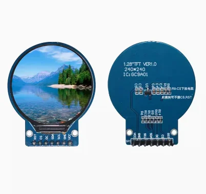 TFT Display 1.28 Inch TFT LCD Display Module Round RGB 240*240 GC9A01 Driver 4 Wire SPI Interface 240x240 PCB For Arduino