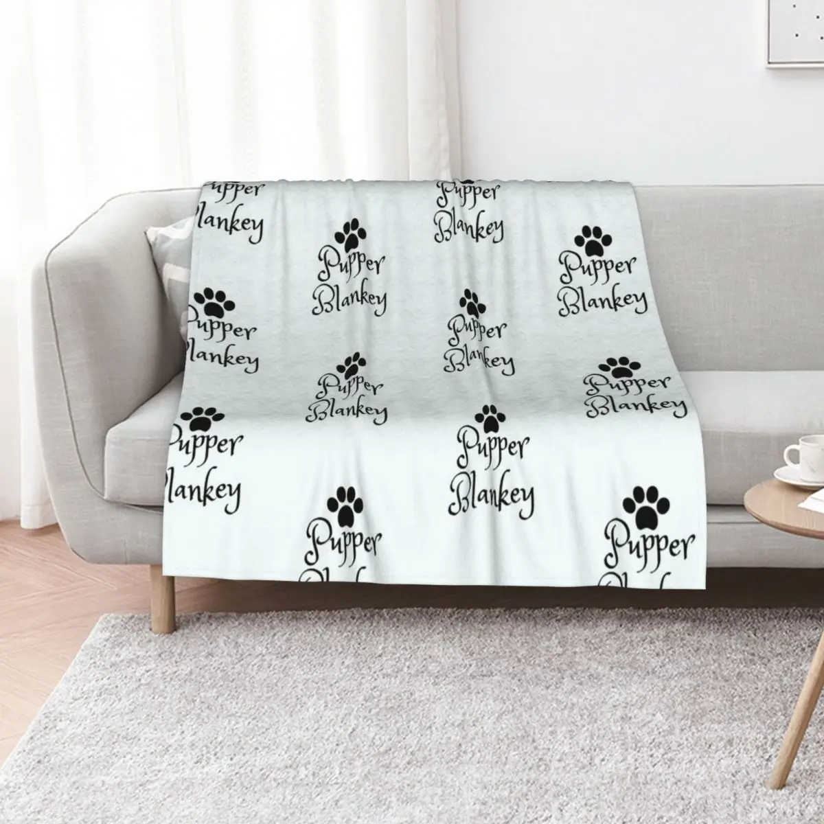 Pupper Blankey Throw Blanket Soft Plush Plaid halloween Weighted For Sofa Thin bed plaid Beautifuls Blankets