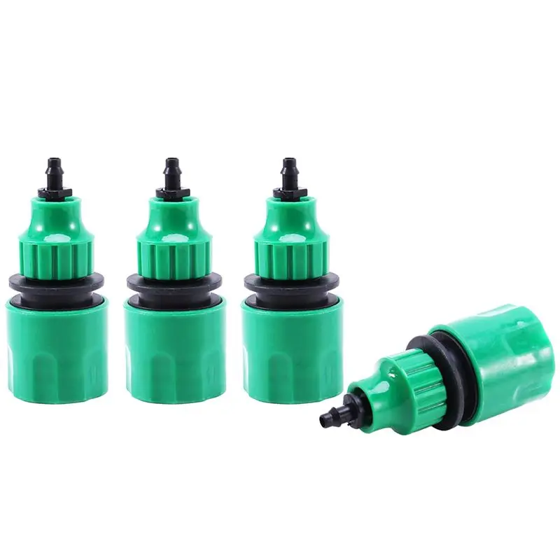 Garden Hose Pipe One Way Adapter Tap Connector Fitting For Irrigation 16-Pack-AT36