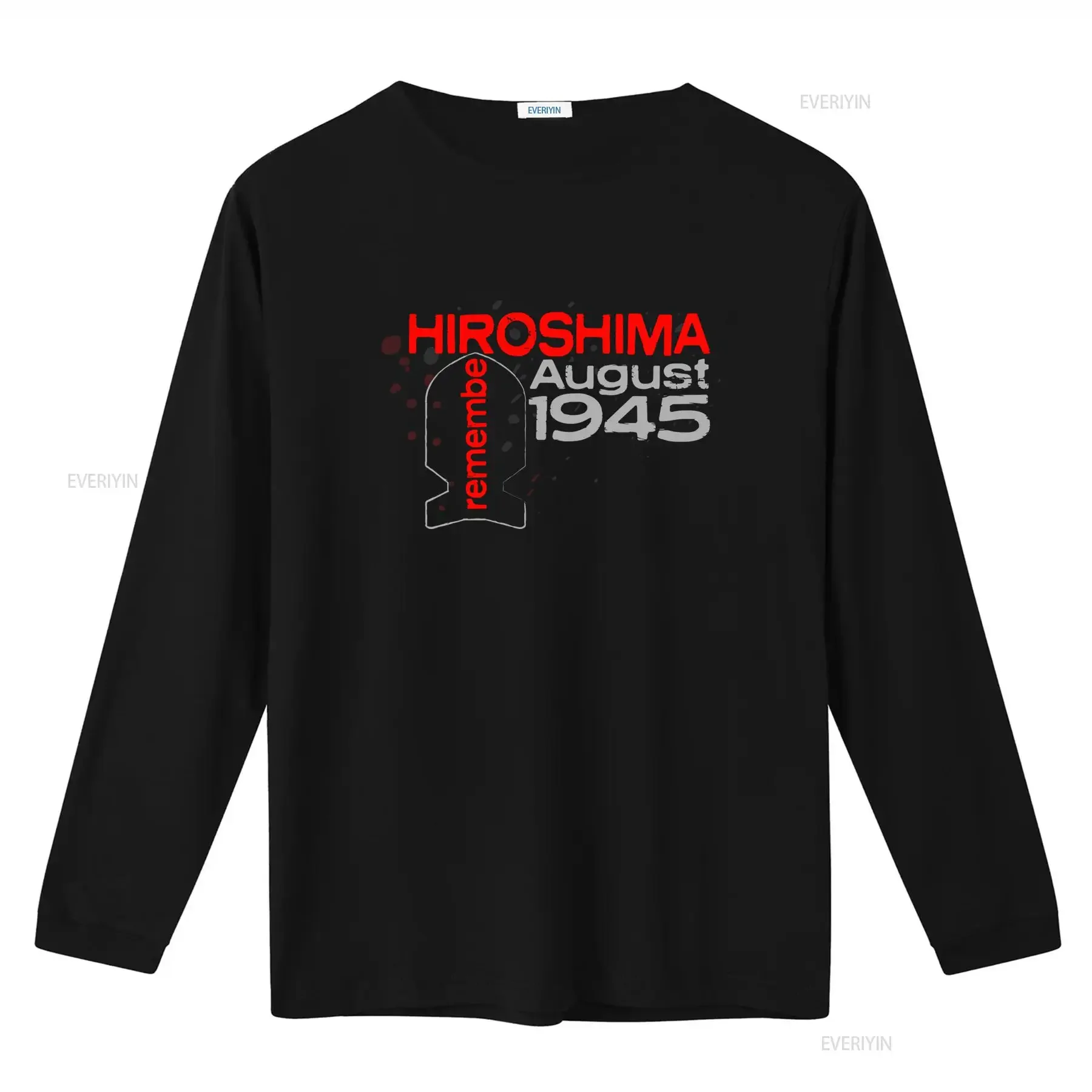 Hiroshima August 1945 Remember T Shirt Japan Tourist Souvenir vintage Washed Comfortable designer clothes fashion
