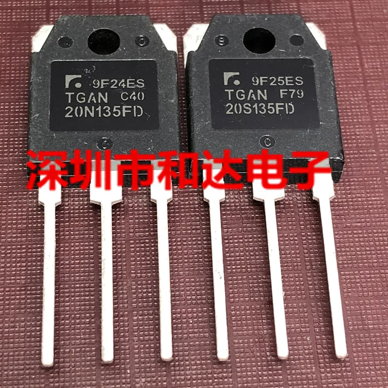 5PCS-10PCS TGAN20N135FD MOS TO-3P 1350V 20A ON STOCK NEW AND ORIGINAL