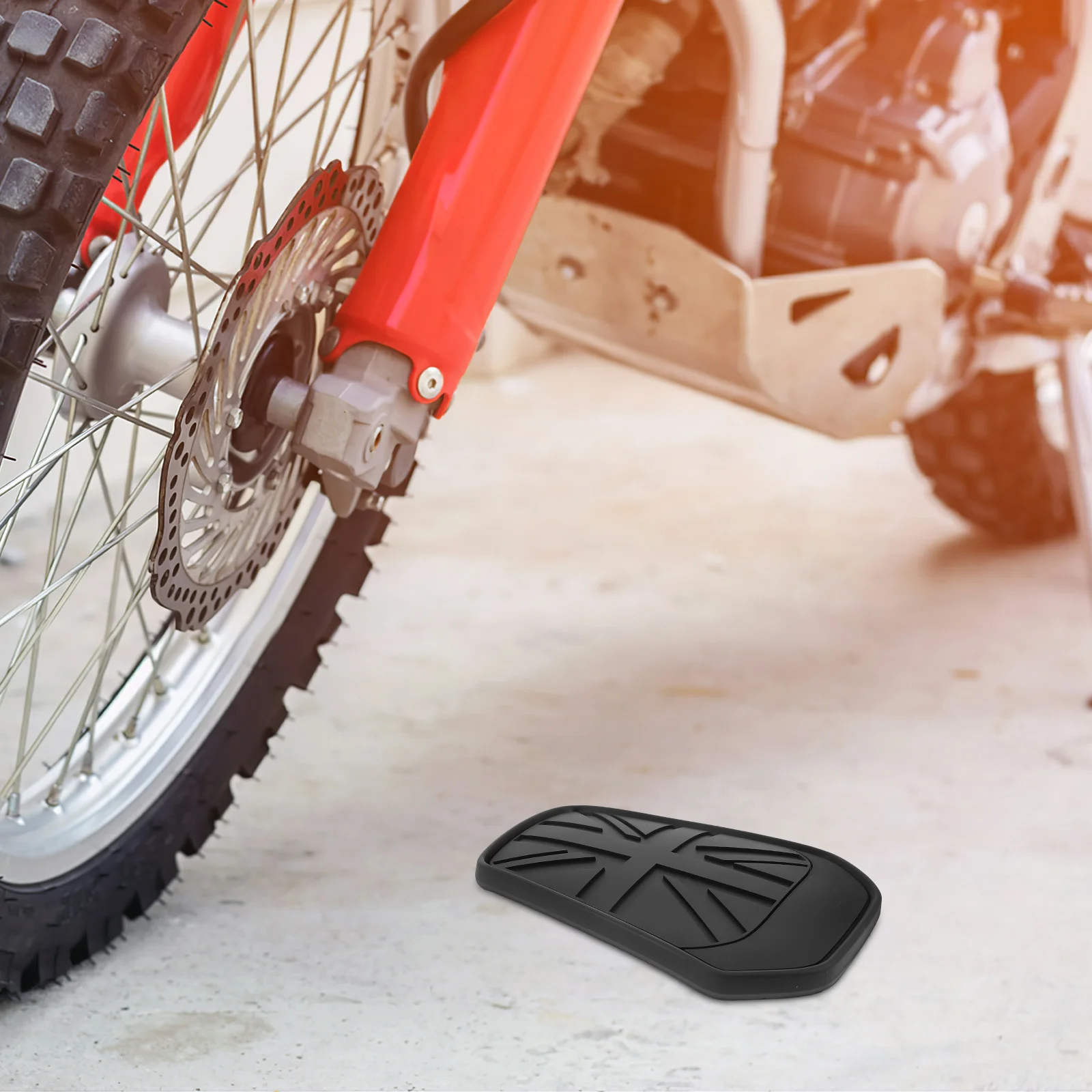 

Anti-slip Pads Decals for Car Motocross Accessories Gas Tank Sticker Motorbike Stickers Chain Cleaner Motorcycle Men Dirt Decor