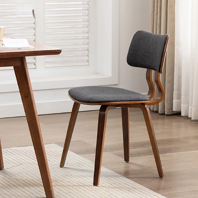 Nordic Kitchen Dining Chairs Backrest Bedroom Modern Minimalist Dining Chairs Stool Restaurant Home Furniture