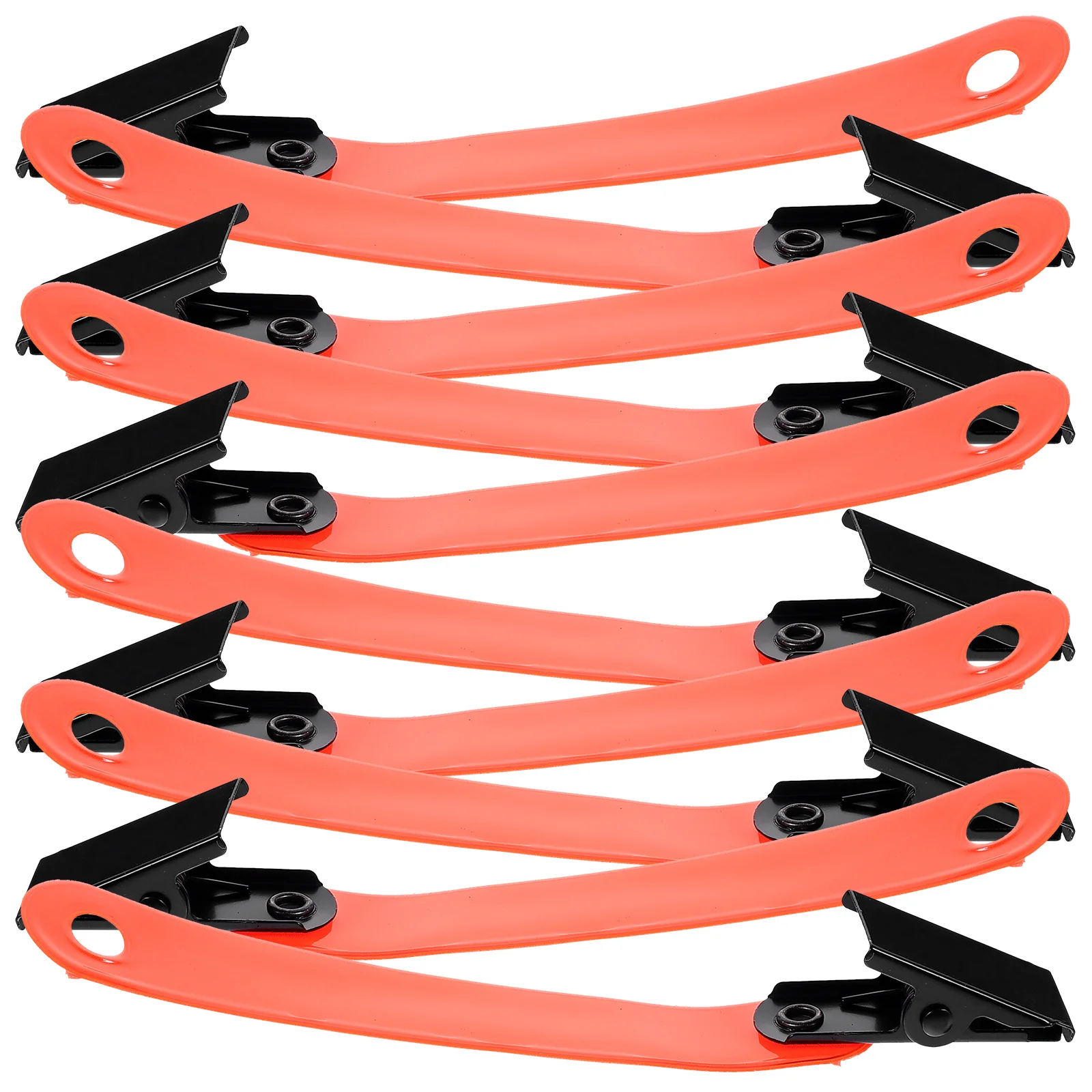 

12Pcs Fluorescent Reflective Clips Trail Marker Glow Clips Waterproof Trail Marking Clip for Hiking Hunting Gear