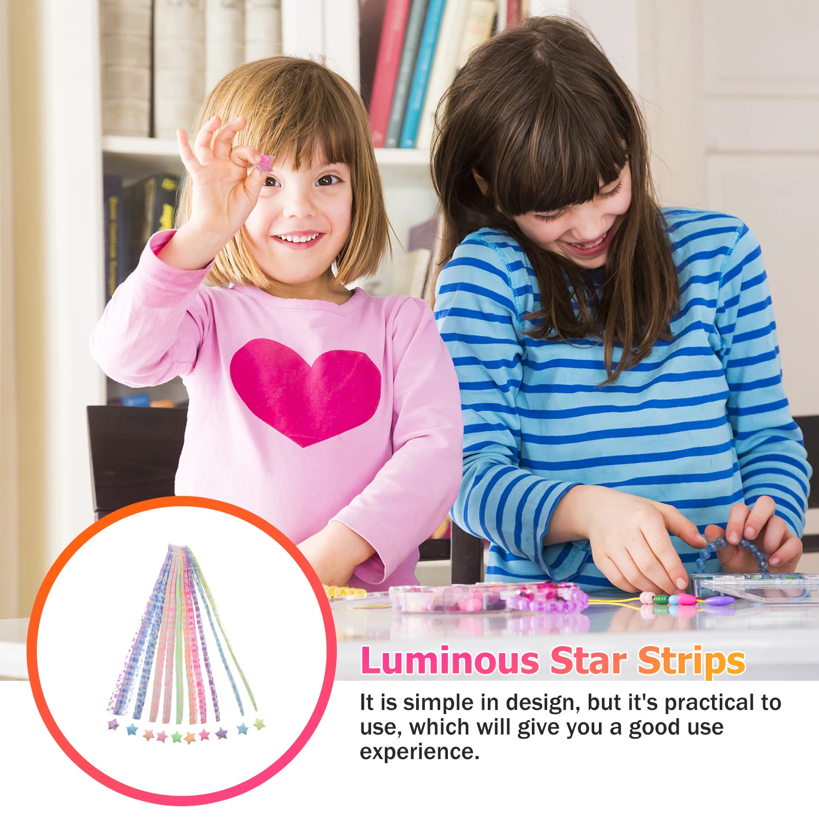 

630pcs Star Origami Kit Assorted Color Glow In The Dark Simple Design Pentagram Craft Projects Luminous Paper Strips