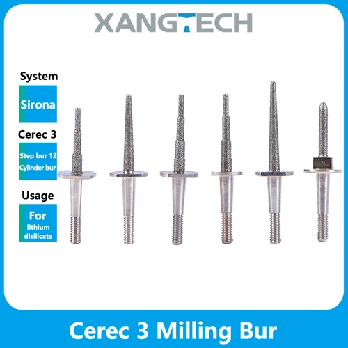 Fresas dentales compactas/Cerec 3 Sirona Cerec 3 fresas húmedas para sistema Cad/Cam