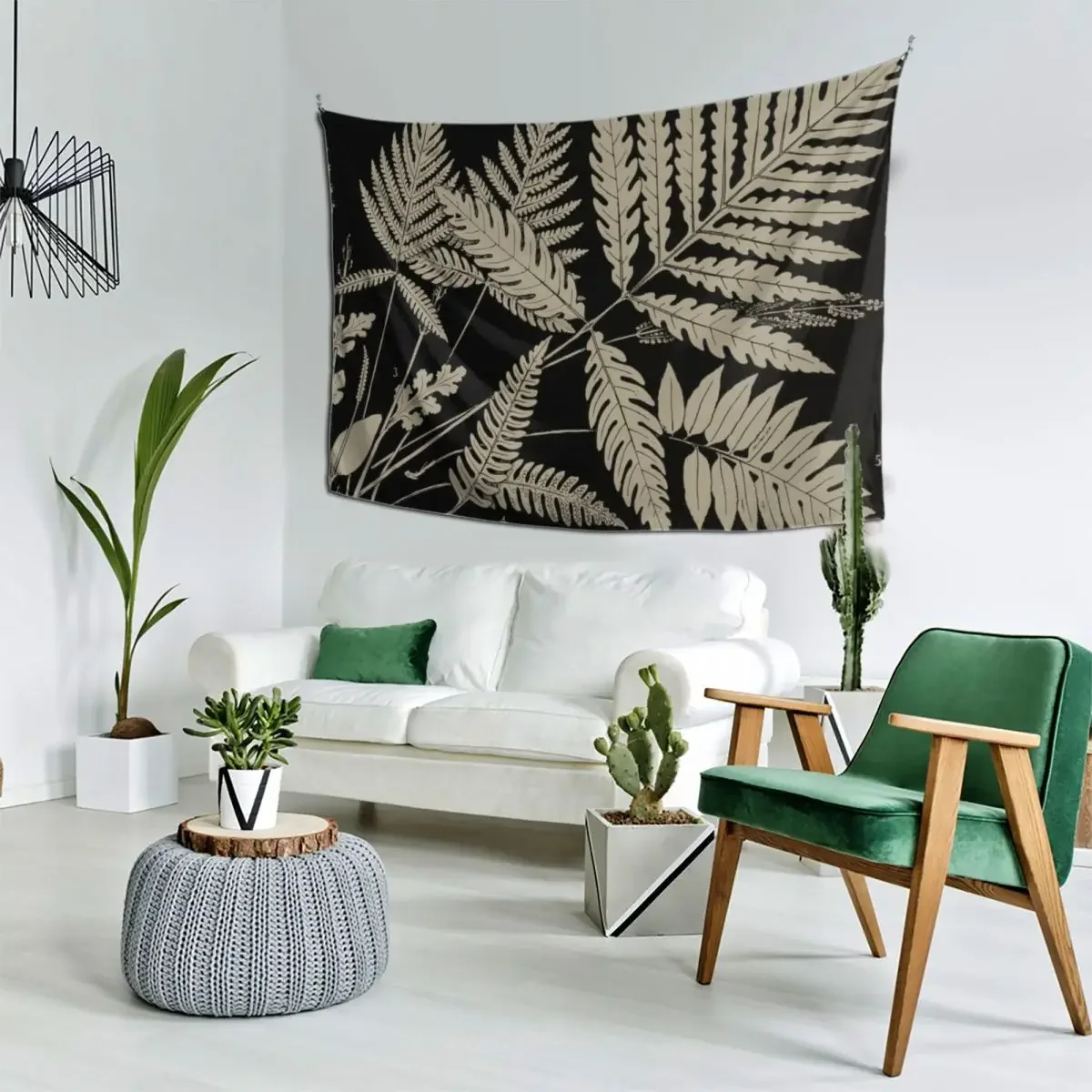 

New England Ferns Tapestry Room Decor Outdoor Decoration Aesthetic Room Decor Tapestry