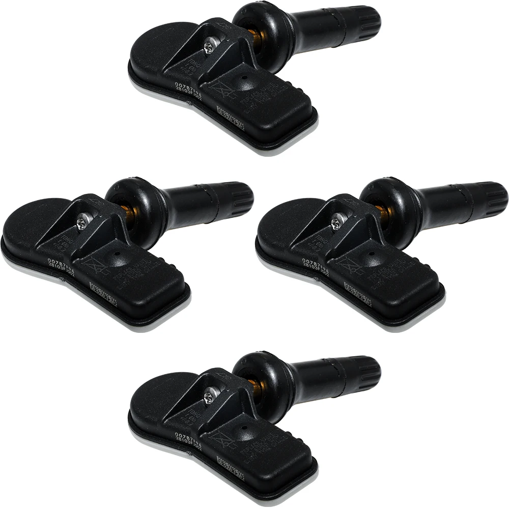 4PCS Car Tire Pressure Sensor TPMS 433MHz For Subaru Forester 01/2014-12/2017 C-Concept Impreza WRX OEM 28103FJ002  28103FJ000